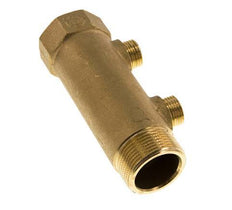 G 1 1/4'' x 2xG 1/2'' F/M/M Tubos distribuidores de latón 10 Bar