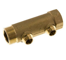 G 1 1/4'' x 2xG 1/2'' F/M/M Tubos distribuidores de latón 10 Bar