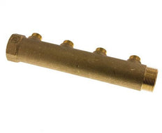 G 1 1/4'' x 4xG 1/2'' F/M/M Tubos distribuidores de latón 10 Bar