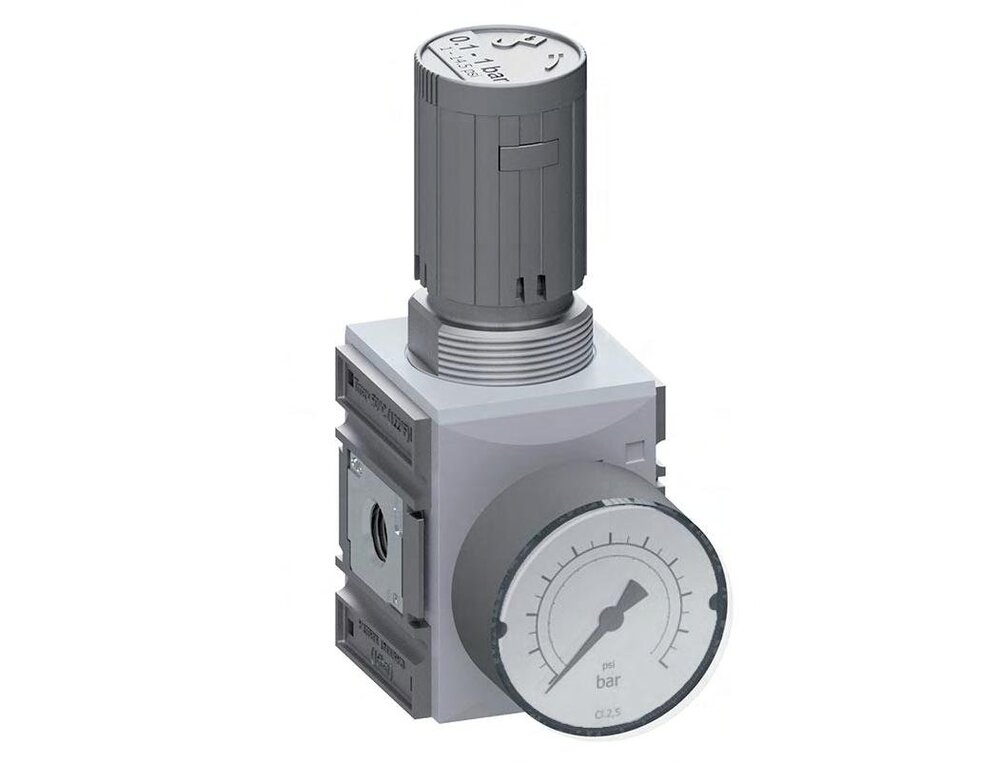 Pressure Regulator G3/8'' 2500 l/min 0.5-8.0bar/7-116psi PA Safety Futura 1