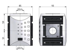Distribuidor G1 18000 l/min Futura 4