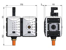 Válvula de arranque suave 3/4'' y 1/2'' 24VDC 8750l/min Futura 4
