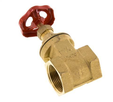 G1-1/4'' Válvula de compuerta de latón EPDM 20 bar - GL2BM