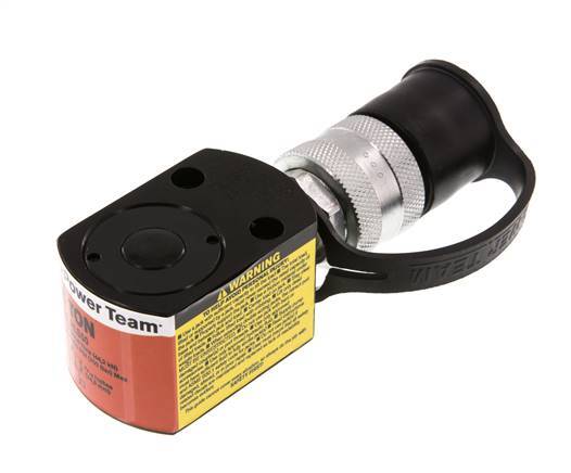 Gato hidráulico plano Power Team 5 toneladas 14,3 mm de carrera
