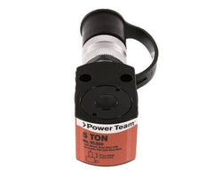 Gato hidráulico plano Power Team 5 toneladas 14,3 mm de carrera