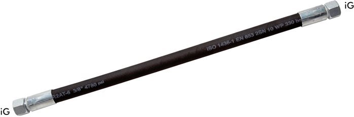 Manguera Hidráulica 2SN Con Racor M26x1,5 DKO/DKO 40 bar (OP) 2 m