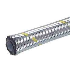 Oil & fuel hose with zinc plated steel braiding 14.5x20.5 mm 20 m