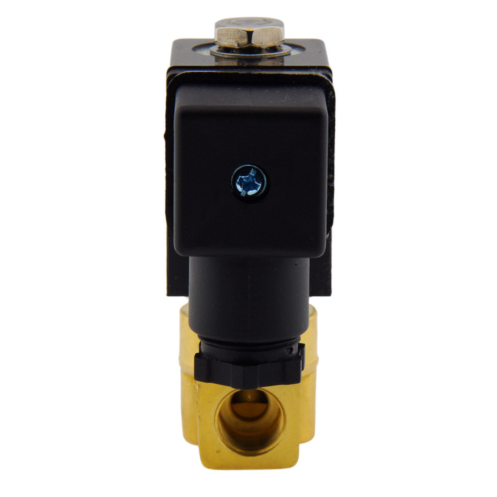 Electroválvula HP-DA 1/4'' de latón de alta presión FKM 0-100bar 24V AC