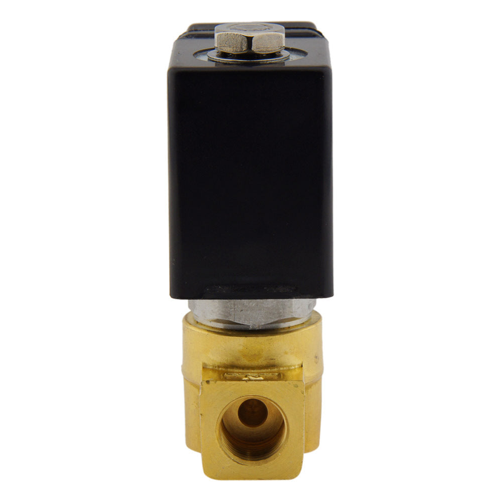 Válvula solenoide HP-DA 1/4'' latón FKM 0-100bar 120V AC