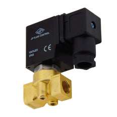 Válvula solenoide HP-DA 1/4'' latón FKM 0-75bar 12V DC
