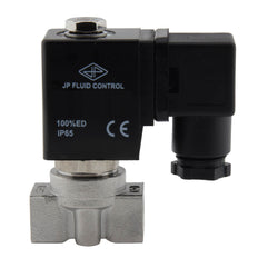 Válvula solenoide HP-DA 1/4'' de acero inoxidable FKM de alta presión 0-100bar 24V AC