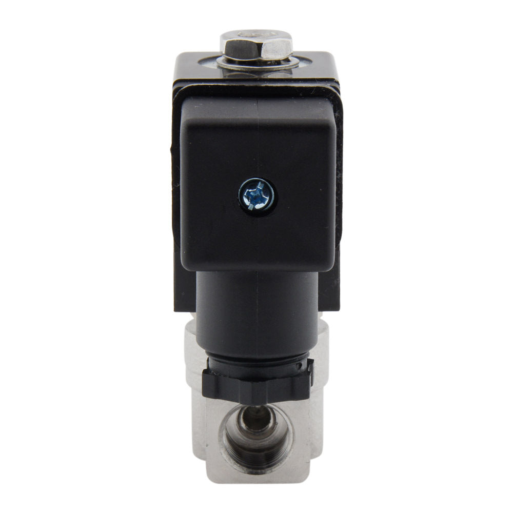 Electroválvula HP-DA 1/4'' Acero Inoxidable PTFE 4-75bar 12V CC