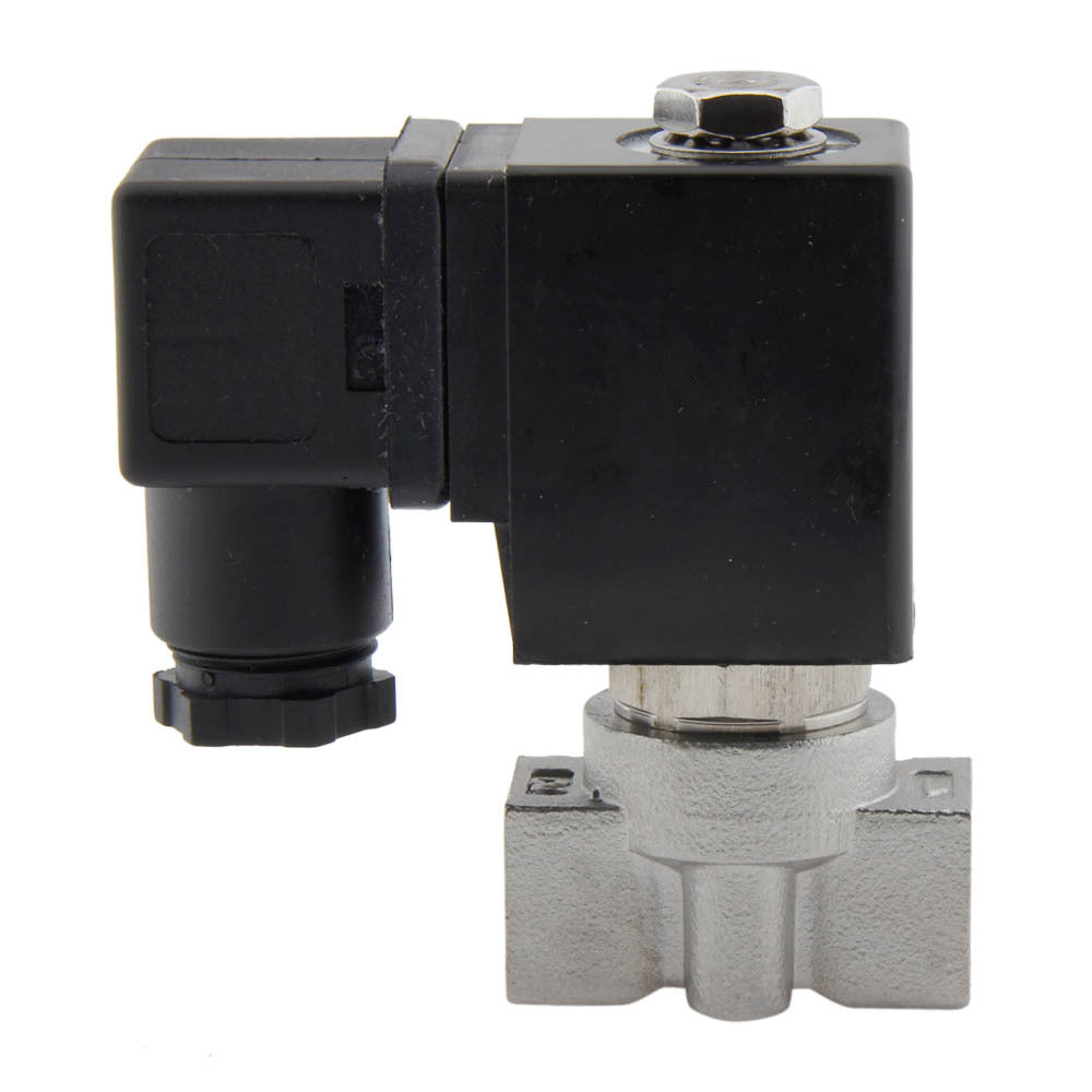 Electroválvula HP-DA 1/4'' Acero Inoxidable PTFE 4-100bar 120V CA