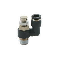 válvula de aguja neumática giratoria de 8mm - R3/8