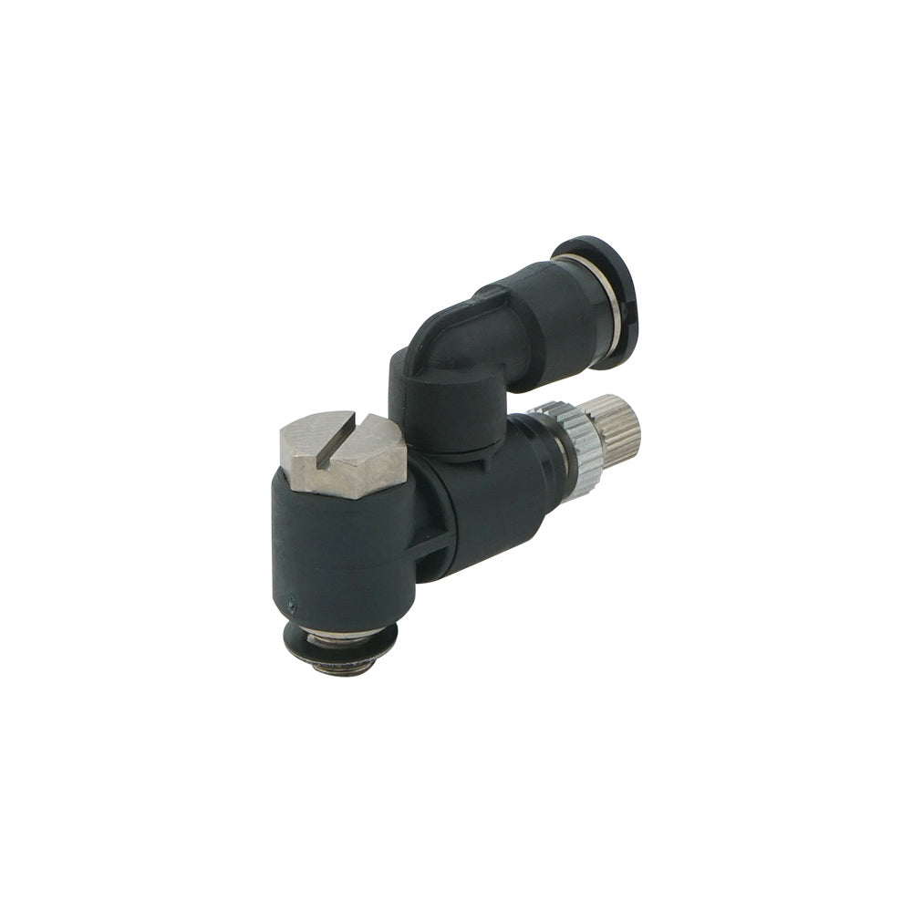 M5 - 4 Válvula reguladora de caudal universal Meter-Out