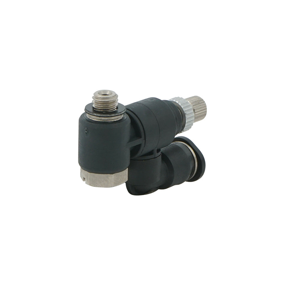 válvula de control de flujo universal Meter-In de 4mm - M5