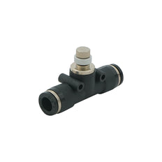 válvula reguladora de caudal recta de 12 mm de unión