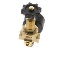 Reductor de Presión de Agua y Aire Latón G1/4'' 2,5 L/min 0,5-16 bar/7-232psi