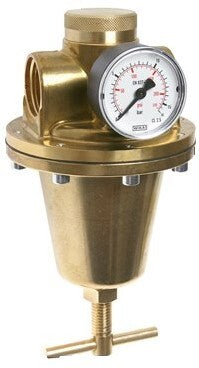 Reductor de Presión de Agua y Aire Latón G1/2'' 15 L/min 0,5-25 bar/7-362psi