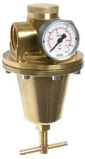 Reductor de Presión de Agua y Aire Latón G1/2'' 15 L/min 0,5-25 bar/7-362psi