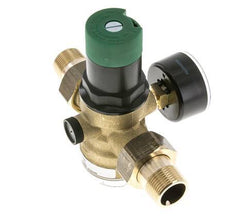 Reductor De Presión De Filtro Latón R3/4'' 52 L/Min 1.5-6 Bar/22-87Psi Agua Potable