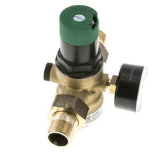 Reductor De Presión De Filtro Latón R3/4'' 52 L/Min 1.5-6 Bar/22-87Psi Agua Potable