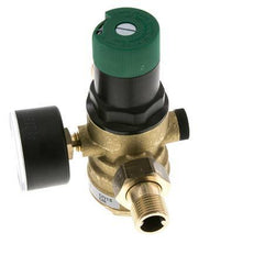 Reductor De Presión De Filtro Latón R1/2'' 40 L/Min 1.5-6 Bar/22-87Psi Agua Potable