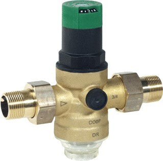 Reductor De Presión De Filtro Latón R1 1/2'' 210 L/min 1.5-6 Bar/22-87psi Agua Potable Sin Manómetro