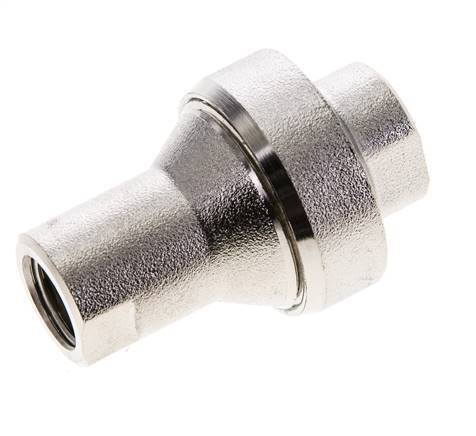 Reductor de presión en línea 2bar/29psi Latón niquelado G1/4'' 10 l/min