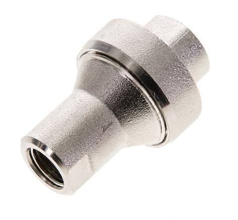 Reductor de presión en línea 5bar/72psi Latón niquelado G1/4'' 10 l/min