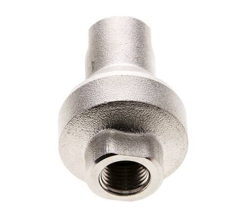 Reductor de presión en línea 5bar/72psi Latón niquelado G1/4'' 10 l/min