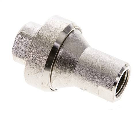 Reductor de presión en línea 6bar/87psi Latón niquelado G1/4'' 10 l/min