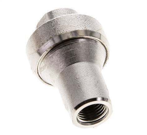 Reductor de presión en línea 6bar/87psi Latón niquelado G1/4'' 10 l/min