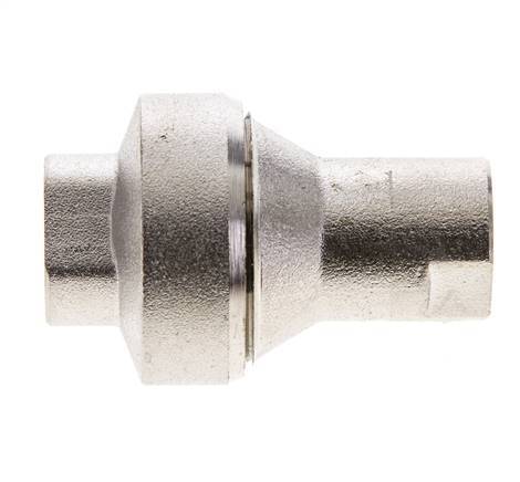 Reductor de presión en línea 7bar/102psi Latón niquelado G1/4'' 10 l/min