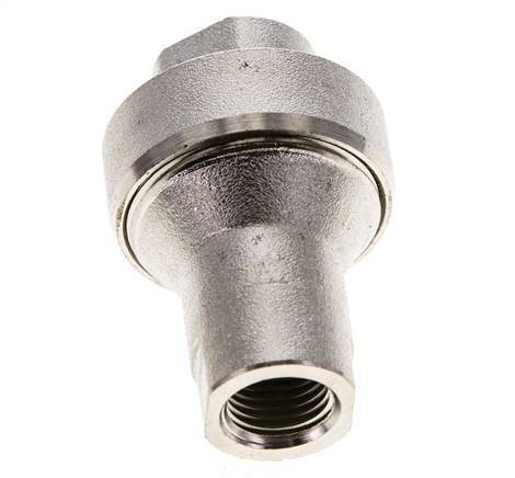 Reductor de presión en línea 7bar/102psi Latón niquelado G1/4'' 10 l/min