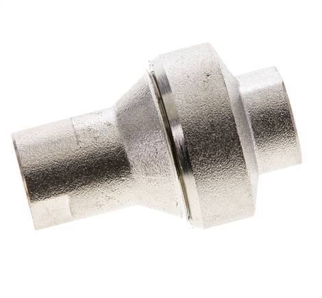 Reductor de presión en línea 7bar/102psi Latón niquelado G1/4'' 10 l/min