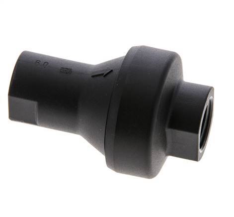 Reductor de presión en línea 6bar/87psi Poliamida G1/4'' 10 l/min