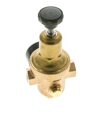 Reductor de Presión de Agua Bronce G1/4'' 8,3 L/min 1,5-8 bar/22-116psi