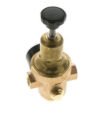 Reductor de Presión de Agua Bronce G3/8'' 10 L/min 1,5-8 bar/22-116psi