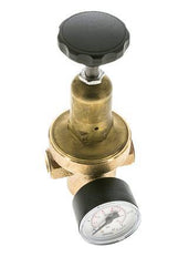 Reductor de Presión de Agua Bronce G1/4'' 8,3 L/min 0,2-2 bar/3-29psi