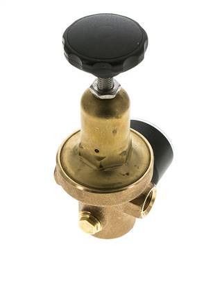 Reductor de Presión de Agua Bronce G3/8'' 10 L/min 0,2-2 bar/3-29psi