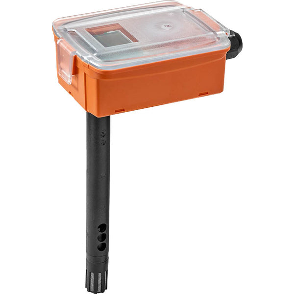 Sensor conducto CO2 Temperatura Humedad Activo 24VAC/DC 0-10 V/0-5 V 180mm/19.5mm