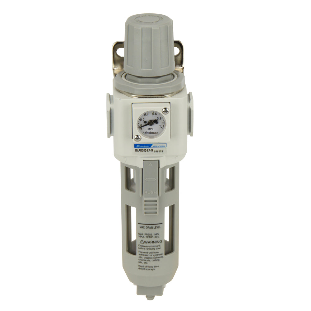 Filtro-regulador de 1200 l/m G1/4'' 0,5-8,5bar - MAFR302