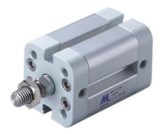 50-10mm Compact Cylinder with Double Rod Male Thread MCJI