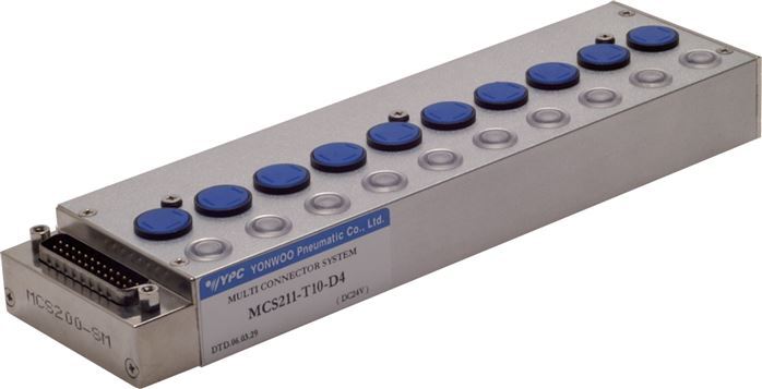 14x Conector multipolar YPC SF2000 Válvulas 24VDC