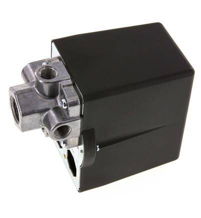 presostato para compresores de 6 a 16bar 1xG1/2'' 3xG1/4'' 400VAC | MDR-3-16-K