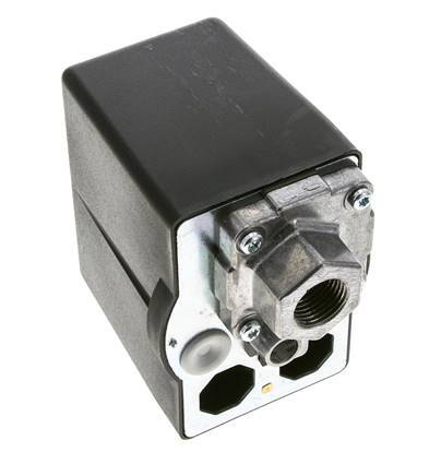 presostato para compresores de 6 a 16bar 1xG1/2'' 3xG1/4'' 400VAC | MDR-3-16