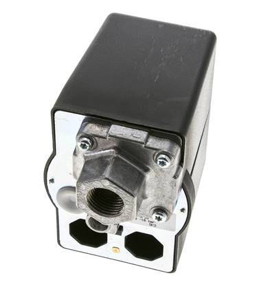 presostato para compresores de 6 a 16bar 1xG1/2'' 3xG1/4'' 400VAC | MDR-3-16