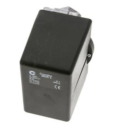 presostato para compresores de 6 a 16bar 1xG1/2'' 3xG1/4'' 400VAC | MDR-3-16