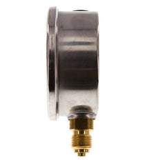 0..160 Bar (0..2321 psi) Manómetro de glicerina Abajo Acero inoxidable/Latón 63 mm Clase 1.6